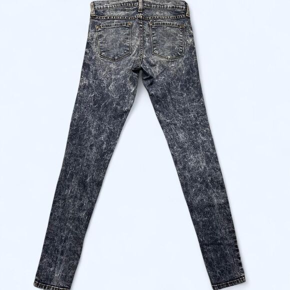 Flying-monkey Women's Blue Jeans size 26 Y2K - Picture 3 of 6